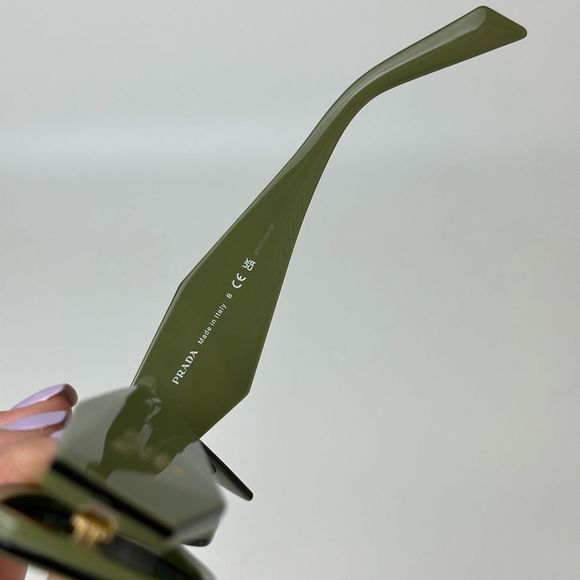 COPY - BRAND NEW PRADA PR17WS 13N5S0 Sage Black Dark Grey Unisex Sunglasses - Picture 8 of 12